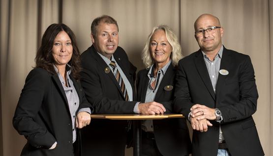 Anna, Roger, Ulla-Stina och Alf