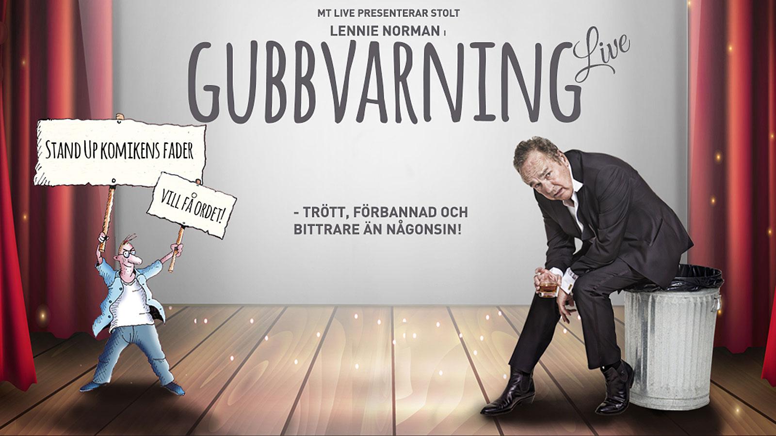 Lennie Norman - Gubbvarning Live