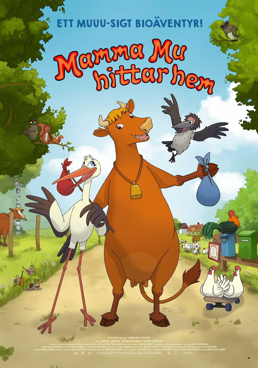 Mamma Mu hittar hem