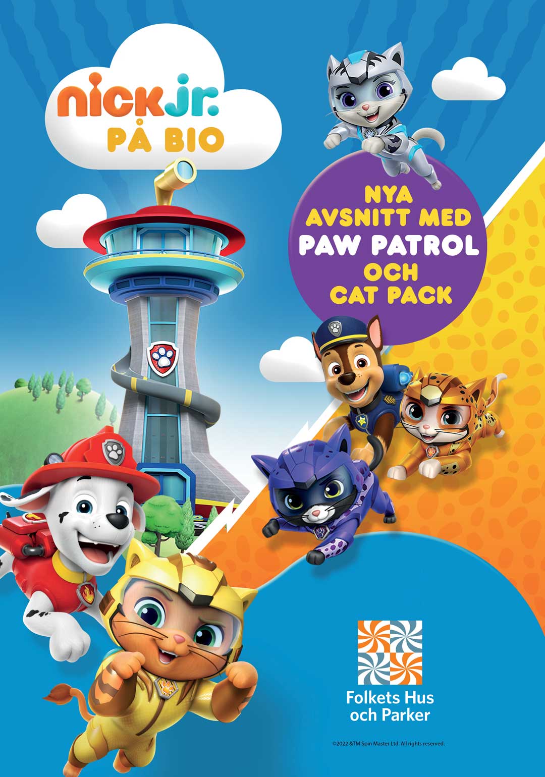 Paw Patrol och Cat Pack