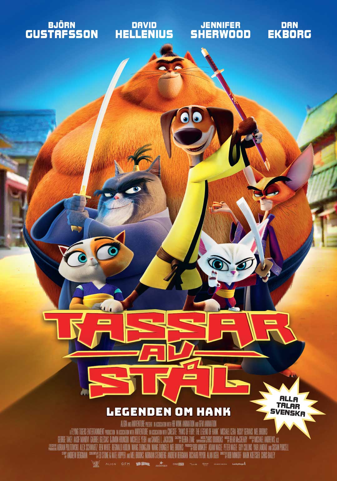 Tassar av stål