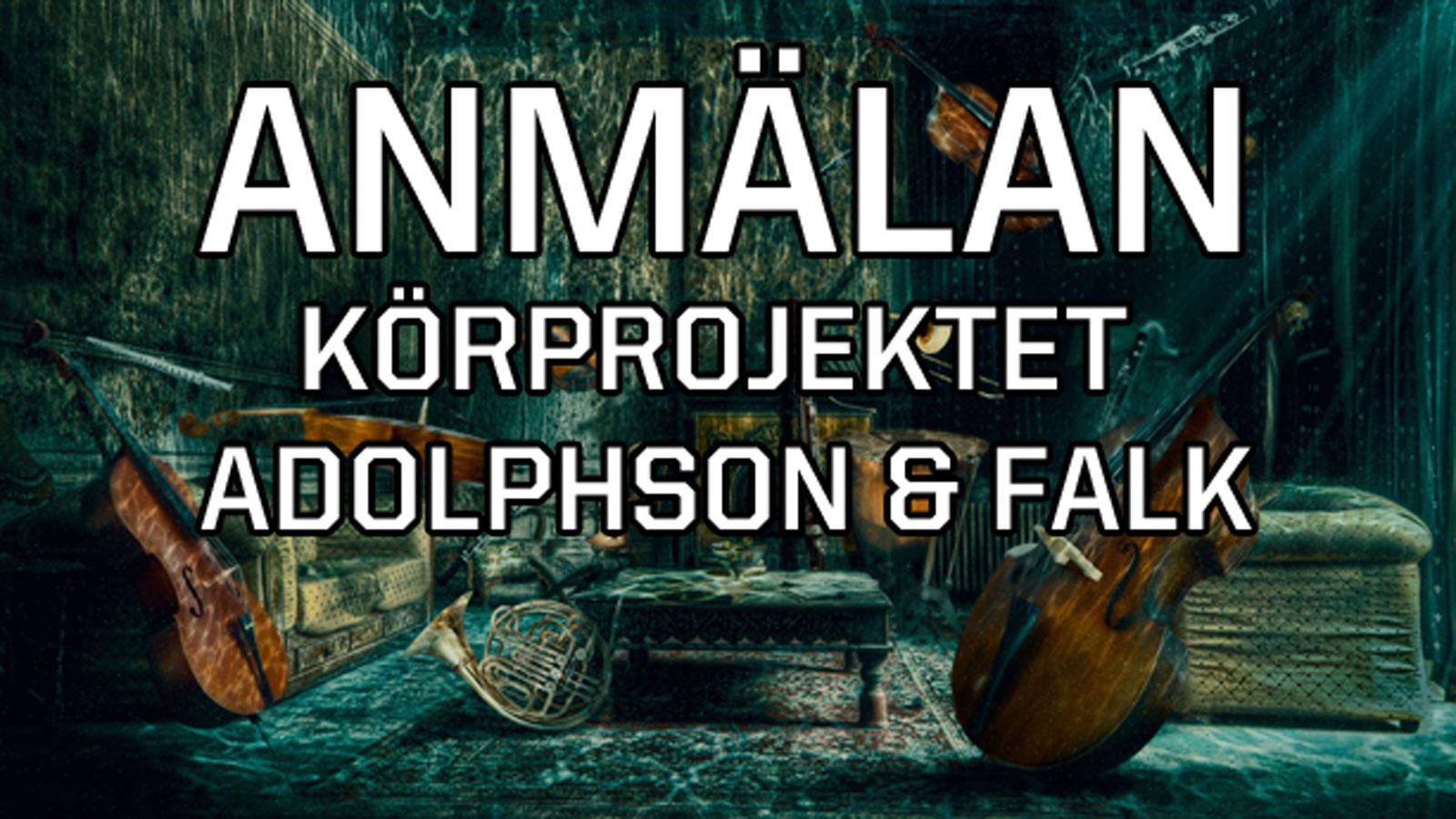 Adolphson & Falk - Anmälan